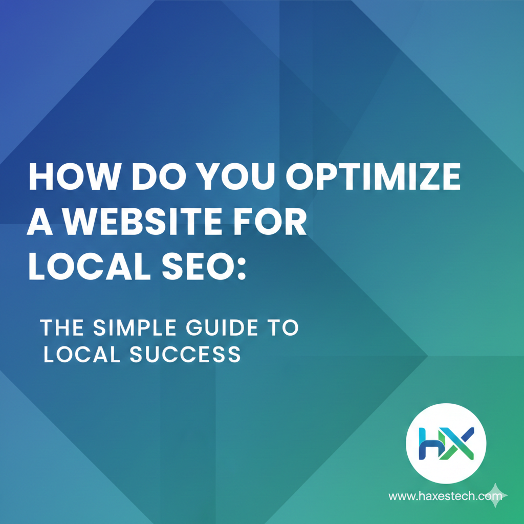 How Do You Optimize a Website for Local SEO: The Simple Guide to Local Success