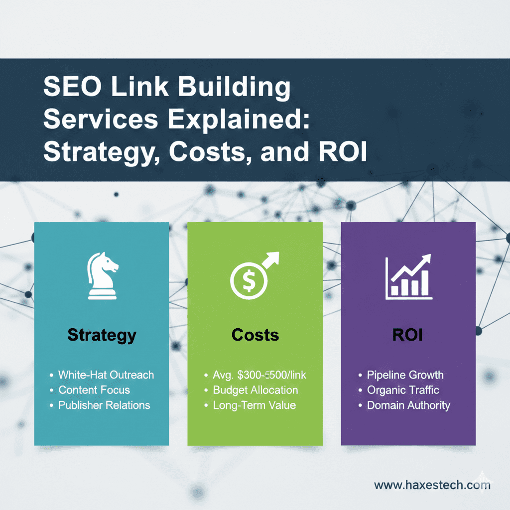 SEO Link Building Services Explained: Strategy, Costs, and ROI