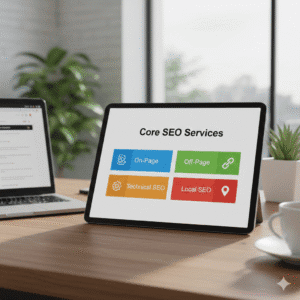 Core SEO Services: On-Page, Off-Page, Technical & Local SEO