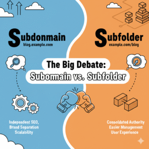 The Big Debate: Subdomain vs. Subfolder