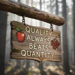 Quality Always Beats Quantity