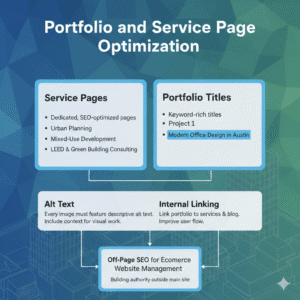 Portfolio and Service Page Optimization