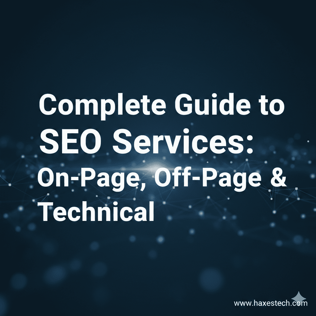 Complete Guide to SEO Services: On-Page, Off-Page & Technical