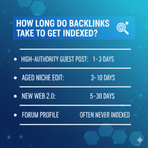 How Long Do Backlinks Take to Get Indexed?