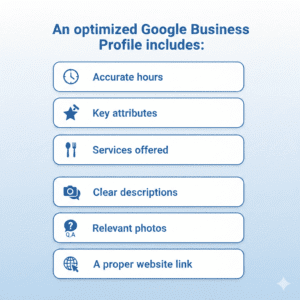 optimized Google Business Profile