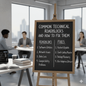 Common Technical Roadblocks and How to Fix Them
