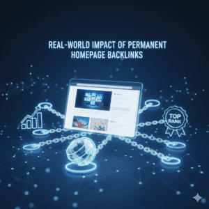 Real-World Impact of Permanent Homepage Backlinks