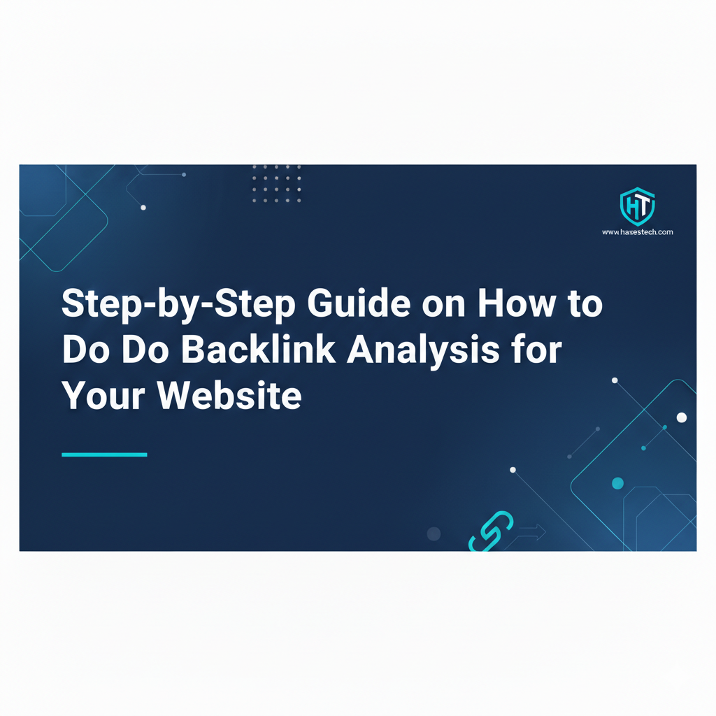 Step-by-Step Guide on How to Do Backlink Analysis for Your Website
