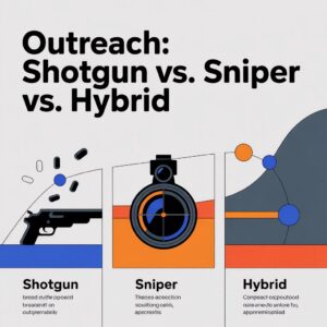 Outreach: Shotgun vs. Sniper vs. Hybrid
