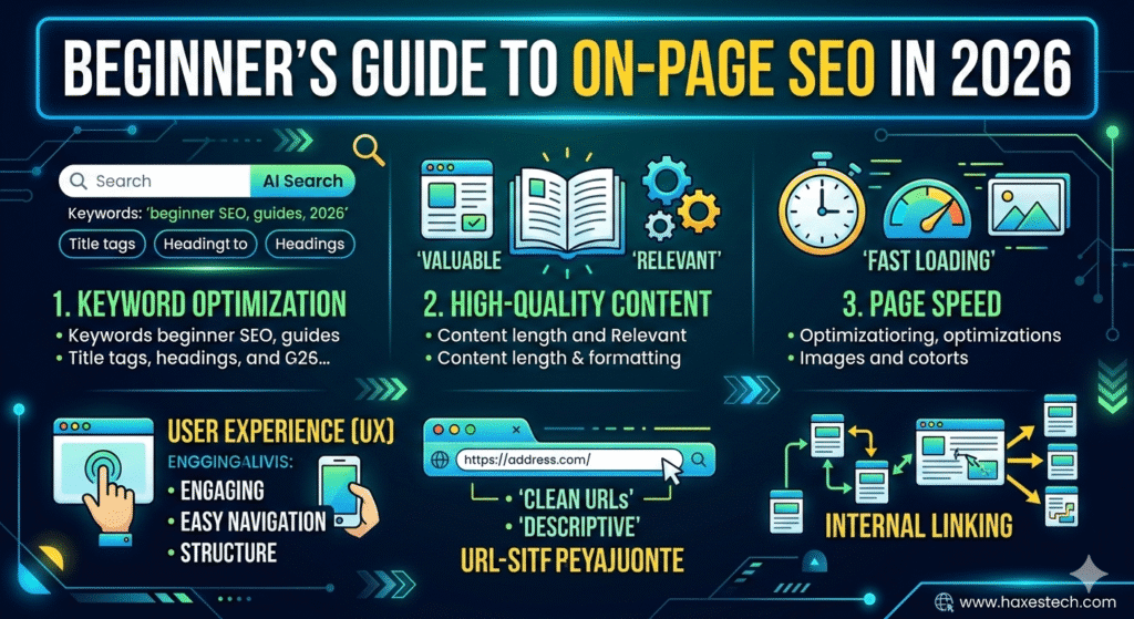 Beginner’s Guide to On-Page SEO in 2026