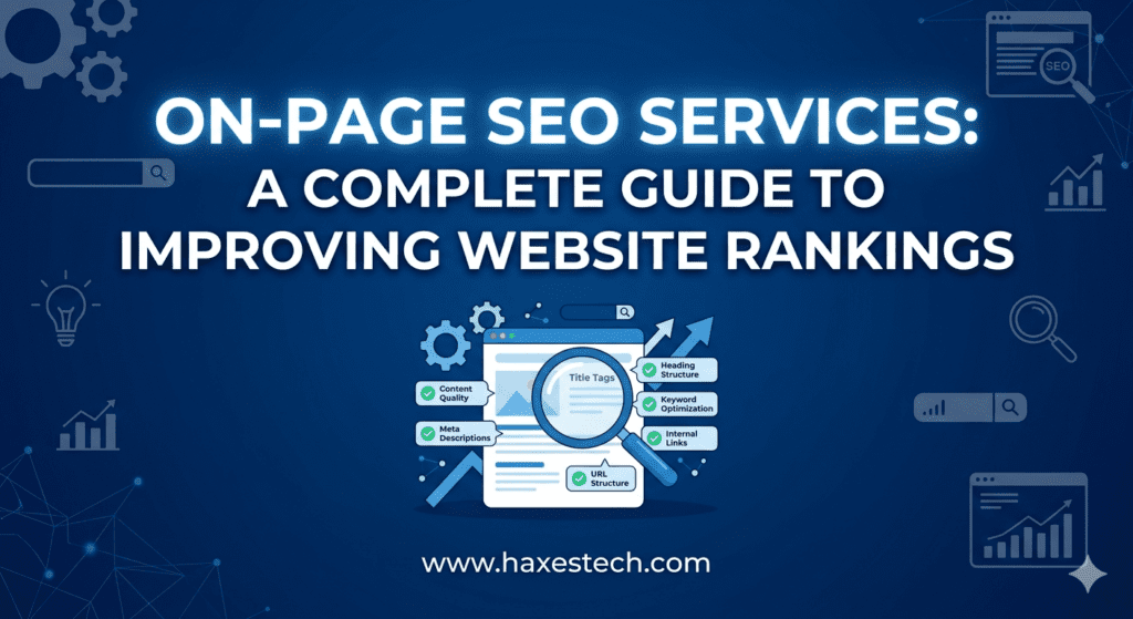 On Page SEO Services: A Complete Guide to Improving Website Rankings