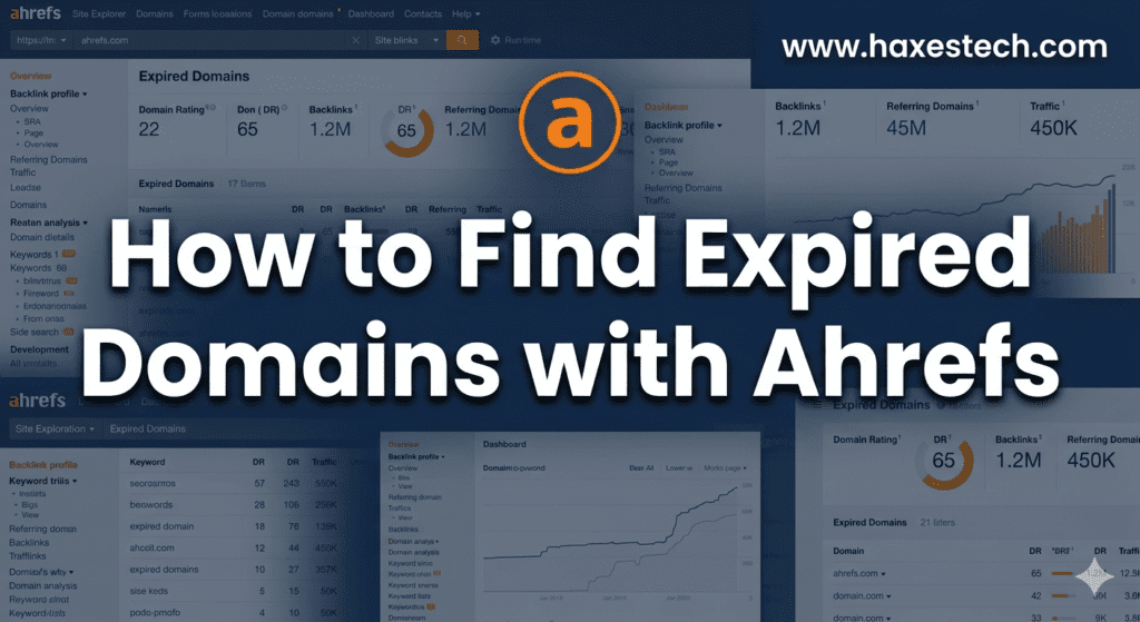How to Find Expired Domains with Ahrefs