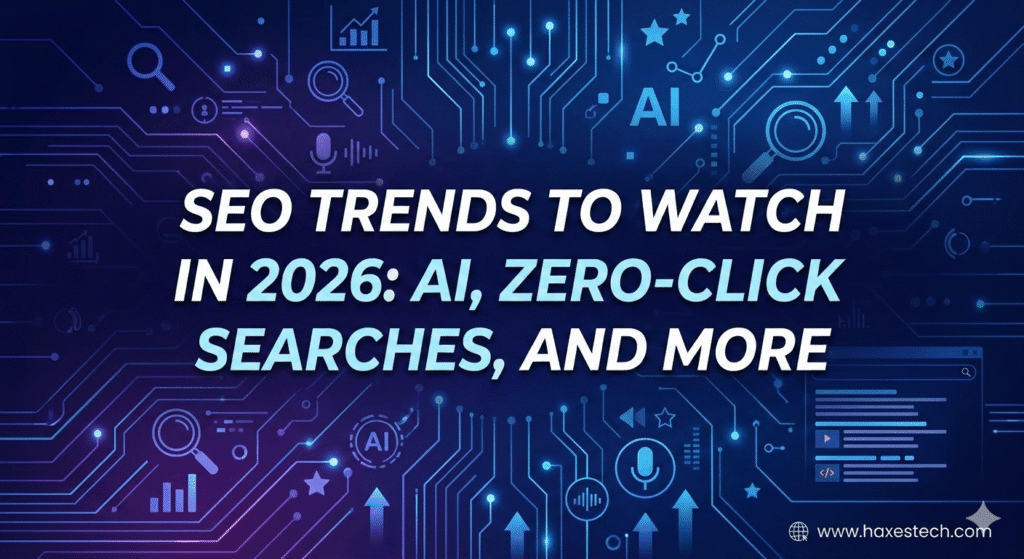 SEO Trends to Watch in 2026: AI, Zero-Click Searches, and More