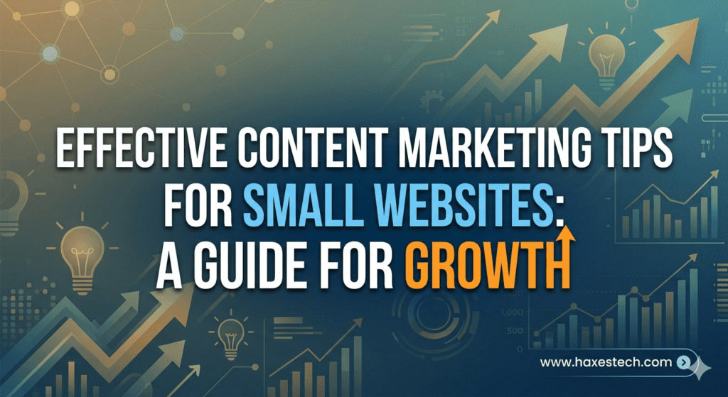 Effective Content Marketing Tips for Small Websites: A Guide for Growth